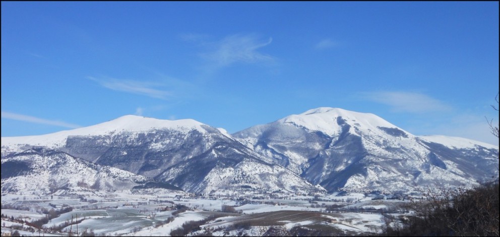 Monte Cucco d'inverno